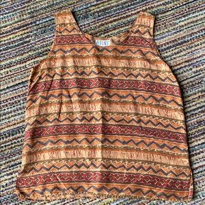 Vintage Tribal Print Tank